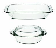 Набор посуды из жаропрочного стекла 3 предмета Simax s307 (Симакс Чехия)