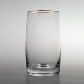 BOHEMIA 25015-20746-250 Ideal Набір стаканів для води 250млх6, декор золото