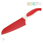 Granchio 88674 Coltello Нож сантоку 18 см. Красный