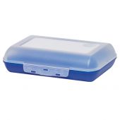 Emsa EM505164 Прозрачный пищевой контейнер VARIABOLO 19см x 13,5см x 5см (Синий)