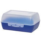 Emsa EM505166 Прозрачный пищевой контейнер VARIABOLO 19см x 13,5см x 9см (Синий)