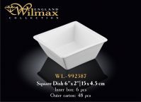 WILMAX ВЛ992387 Квадратный салатник 15см