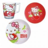 LUMINARC J0768 Набір дитячого посуду Hello Kitty Cherries 3 пр.