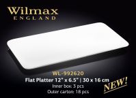 WILMAX 992620 Плоское прямоугольное блюдо 30*16 см