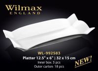 WILMAX 992583 Блюдо фигурное глубокое 32*15 см
