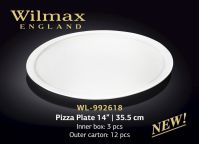 WILMAX 992618 Блюдо для пиццы 35,5см