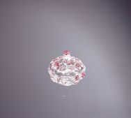 Цукерниця  WALTНER GLASS 1134W Carmen Satin-Rose 140 см