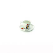 Чашка для еспрессо Berghoff 3705022 Eclipse Ornament з блюдцем 80 мл 2 шт