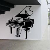Вініловий Стікер Glozis E-049 Piano 150 х 120 см