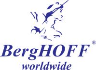 Ложка салатна Berghoff 1100902 з отвором 29,5 см фіолетова