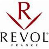 Кокотниця овальна біла Revol 642326 Revolution з чорною кришкою 32,5х26,5 см