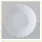Тарілка з жароміцного скла MAESTRO 30968-03 22,5 см «White»
