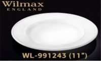 Фарфоровая подставная тарелка 28см WILMAX 991243 (цена за 1 шт, набор из 6 шт)