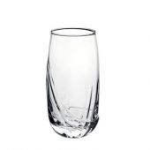 Набір високих стаканів для коктейлю Bormioli Rocco 323349Q0 Rolly 3 х 375 мл