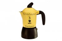 Гейзерная кофеварка Bialetti 990002328/MR Оrzo Express 2 чашки Желтая