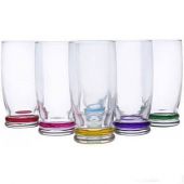 Набір високих склянок Luminarc J3138 CORTINA RAINBOW 6х330 мл