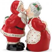 Набор для соли и перца REED AND BARTON 843932 Christmas Santa керамический 8,9 см