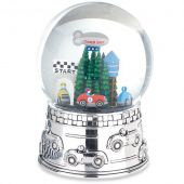 Музыкальный шар REED&BARTON 6207 Race Car Waterglobe 16,5 см
