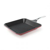 Сковорода-гриль Nordic Ware 21129 з антипригарним покриттям 26,7 см Red