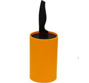 Колода-подставка для ножей VINCENT 6182-VC 9х9х14 см Оранжевая