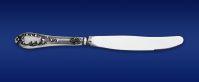 Нож столовый посеребренный Срібна Поляна Royal 61