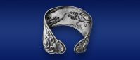 Кольцо для салфеток посеребренное Срібна Поляна Royal 61