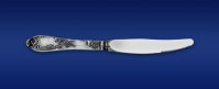 Нож десертный посеребренный Срібна Поляна Classic 62