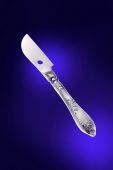 Нож для раков посеребренный Срібна Поляна Classic 62