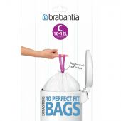 Пакети для сміття Brabantia 361982 упаковка-диспенсер С 10-12 л/40 шт