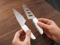 Набір ножів для сиру Joseph Joseph 10092 Duo Білий 2 пр