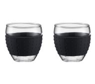 Набір стаканів Bodum 11185-01 Pavina 2x350 мл Black
