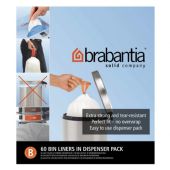 Пакети для сміття Brabantia 348969 упаковка-диспенсер 5 л/60 шт