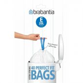 Пакеты для мусора Brabantia 362002 упаковка-диспенсер Е 20 л/40 шт