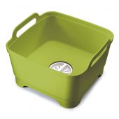 Ємність для миття посуду зі зливом Joseph Joseph 85059 Wash&Drain Зелена