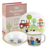 Набір дитячий в подарунковій упаковці Churchill OLDM00131 Little Rhymes Old Macdonald's Farm 3 пр
