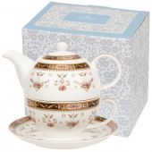 Набор для чаепития в подарочной упаковке Churchill CLSQ00181 Queens For One Olde England 3 пр