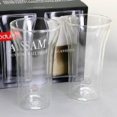 Набір термо-склянок Bodum 4547-10 ASSAM 2х0,4 л Transparent