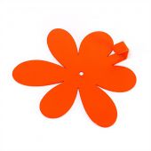 Вешалка настенная Glozis H-019 Flower Orange 13 х 12 см
