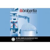 Пакети для сміття Brabantia 375705 (упаковка-диспенсер) 40/50л 30 шт. (розмір H)