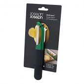 Нож для чистки Joseph Joseph 10108 Multi-peel Serrated Peeler 17 см Зеленый