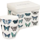 Кружка в подарочной упаковке Churchill HARL00161 Harlequin Papilio Indigo 425 мл