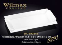 Блюдо прямоугольное WILMAX 992646 29.5х15 см