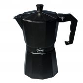 Гейзерная кофеварка CON BRIO 6406CB 300 мл Черная
