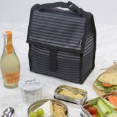 Сумка-холодильник PackIt 2000-0030 Lunch bag 4,4 Gray stripe