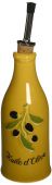 Бутылочка для оливкового масла Revol 615758 Provence 0,25 л (желтая с черными оливками)