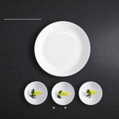 Asa 1905013 A Table Десертна тарілка з кістяної порцеляни 21см, біла