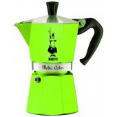 Кофеварка гейзерная Bialetti 0009123 Moka color 6 чашек Зеленая