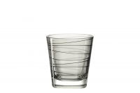 Склянка LEONARDO 18229 Vario низька сіра 250 мл
