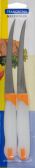 Набор ножей для томатов Tramontina 23512/245 Multicolor 127 мм 2 шт бел/оранж