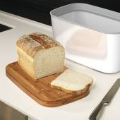 Хлібниця Joseph Joseph 80044 Bread Bin 35х21,5х18,5 см Біла